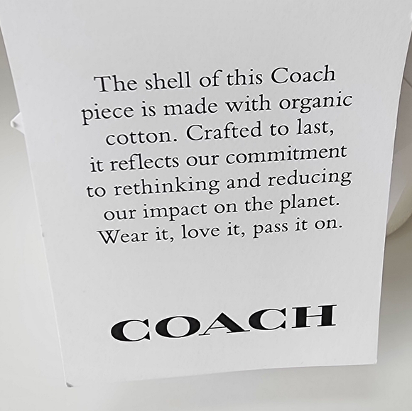 COACH Signature Jacquard Baseball Hat Black & White Chalk/Graphite NWT! - Picture 7 of 16